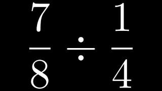 Learn How to Divide Fractions by Multiplying by the Reciprocal Example with 78 divided by 14