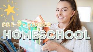 HOMESCHOOL CURRICULUM PICKS FOR KINDERGARTEN + PREK-3  how we homeschool workbooks toys