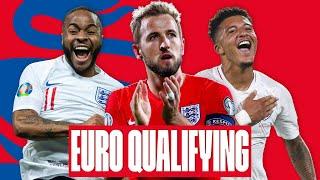 EVERY GOAL ️ UEFA Euro 2020 Qualifiers  Kane Sterling Sancho Rashford  England