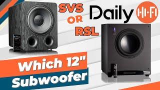 Which 12 Inch Subwoofer  SVS PB2000 Pro Or RSL 12S?