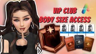 Avakin Life VIP Club  Avakin Body Size Update #avakinlife