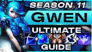 GWEN GUIDE SEASON 11 2021 ULTIMATE GUIDE BEST RUNES ITEMS GAMEPLAY COMBOS MATCHUPS  Zoose