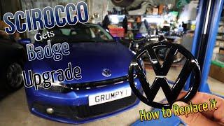 VW Scirocco Badges removalreplacement. How upgarde your badges. Link in the description