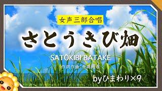 さとうきび畑（ざわわざわわ〜）byひまわり×9【合唱】フルバージョン　歌詞付き｜815終戦記念日