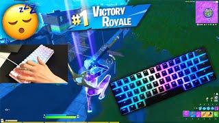 1 HOUR SleepyLoFi Mechanical Keyboard & Mouse Sounds ASMR Fortnite Gameplay