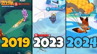 EVOLUTION of ZOOBA 2019-2024