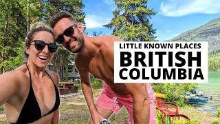 Emerald Green Lakes Hot Springs & Cozy Cabins British Columbia Travel Vlog Canada Travel 2022Pt2
