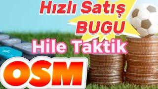 Osm 2024 Hızlı Satış Taktiği Oyunun Hilesi Gibi Online Soccer Manager 2024 Transfer Hilesi