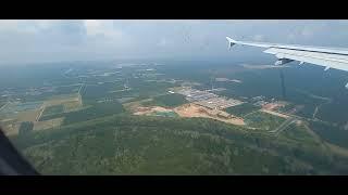 Vietnam Airlines Airbus A321 Approach and Landing Kuala Lumpur Intl Airport Malaysia