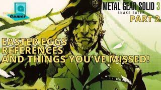 Metal Gear Solid 3 2004 Part 2 - Easter Eggs Secrets and References you might have missed