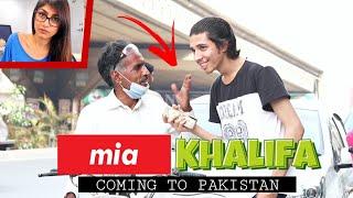 Mia Khalifa Coming To Pakistan  Funny Interview  Saad Jarral