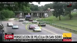 C5N - Policiales Persecución de película en San Isidro