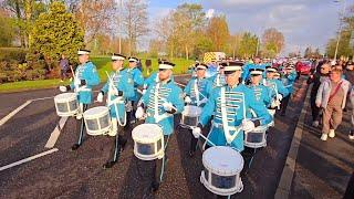 Ulster Grenadiers Flute Band in Scotland 3rd May 2024