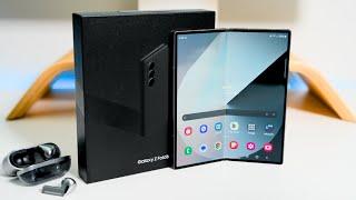 Samsung Galaxy Z Fold6 Unboxing Setup and Review 4K60