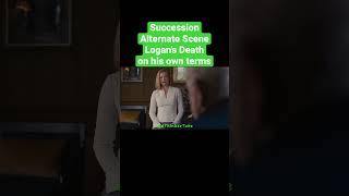 SUCCESSION alternate scene - Logan’s death on his own terms #shorts #succession #hbomax