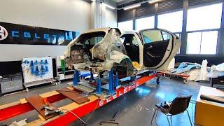 Mercedes Benz A45 AMG accident repair