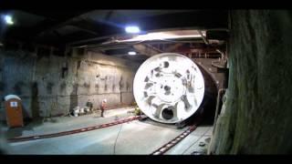 Time Lapse EPB Assembly at the Central Subway