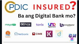 PDIC INSURED ba and Digital bank MO?