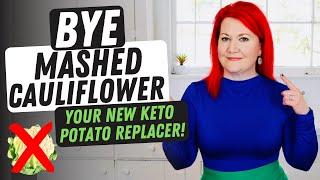 I Made the BEST EVER Keto Mashed Potatoes WITHOUT CAULIFLOWER  Never Eat Mashed Cauliflower Again