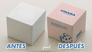 Cómo crear un MOCKUP de una caja en Photoshop Tutorial  Fácil y Rapido