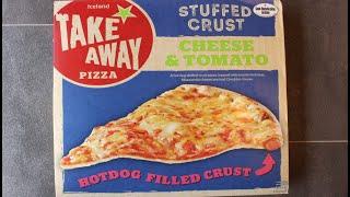 Iceland  HOT DOG STUFFED CRUST PIZZA  Food Review