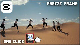 CapCut Tutorial - Freeze Frame Clone Trail Effect with ONE CLICK 2023