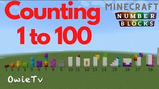 COUNTING 1 to 100 Minecraft Numberblocks Learn to Count COUNT TO 100 SONG  COUNTING SONG FOR KIDS