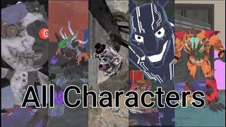 Security Breach RUIN - All Characters a closer look - FNaF Security Breach Ruin