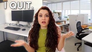 I QUIT MY 9-5 JOB WITH NO BACKUP PLAN  QUITTING CORPORATE AMERICA  YASANDYEL