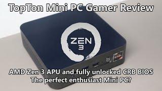 Topton Mini Gamer PC Review - AMD Zen 3 APU and unlocked CRB BIOS. The perfect enthusiast Mini PC?