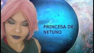 Maquiagem Princesa de Netuno