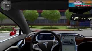 City Car Driving - Tesla Model S review + Download Link 1080p - 60fps