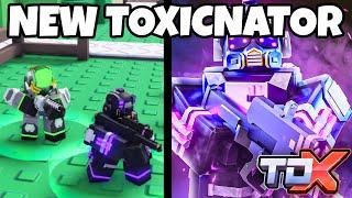 NEW TOXICNATOR TOWER IS HERE in Roblox Tower Defense X TDX