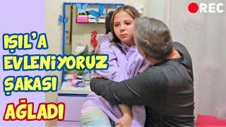 IŞIL a GİZLİ KAMERADA EVLENİYORUZ ŞAKASI  AĞLADI  - Işıl Güler & Babishko Family