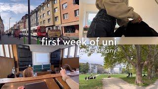 Uni Life in Germany  my first week as a masters student ‍