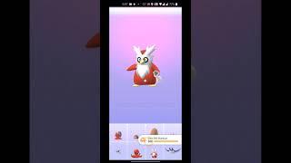 Delibird caught in the wild Pokedex Entry  Pokemon Go