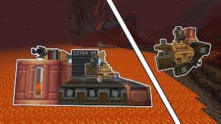 Minecraft Create Mod Lava farm V2