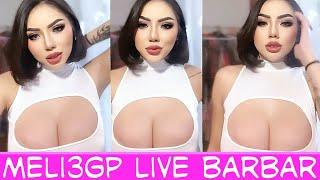 Meli3gp aka Anisa Tasya Amelia Live Barbar nobra Instagramlive Clip