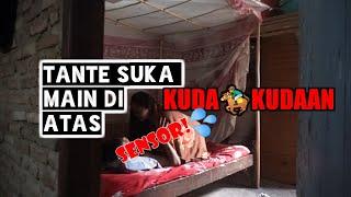 TANTE SUKA DIATAS  - MAIN KUDA KUDAAN SAMA TANTE CANTIK #KOPOKTV