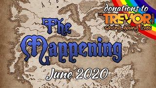 The Mappening - Live Map Drawing Trevor Project Fundraiser