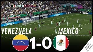  Venezuela 1-0 Mexico COPA AMERICA 2024  Highligths  Simulación y recreación de videojuego