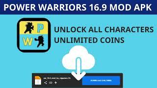 Power Warriors 169 Mod APK - Unlocked Full Characters and Money 