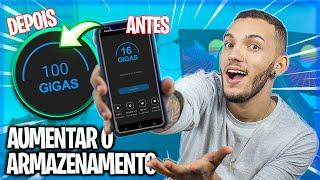 Como AUMENTAR 100GB ARMAZENAMENTO no CELULAR ANDROID SEM ROOT