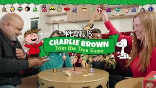 Introducing Peanuts Charlie Brown Trim the Tree Game