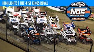 World of Outlaws NOS Energy Drink Sprint Cars  Eldora Speedway  July 20 2024  HIGHLIGHTS