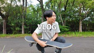 Daily Life in Japan   I started skateboarding with VANS on.  Suburban Osaka  Vlog 【Vol.202】