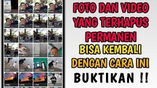 TERBARU‼️ cara mengembalikan foto dan video yang terhapus permanen di android