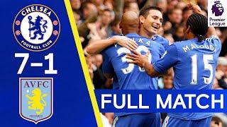 Chelsea 7-1 Aston Villa  FULL MATCH  Premier League 0910