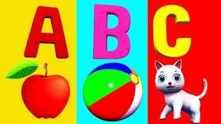 A For Apple B For Ball I Abcd Song I Abcd Rhymes I Abc Song Nursery Rhymes I Happy Bachpan