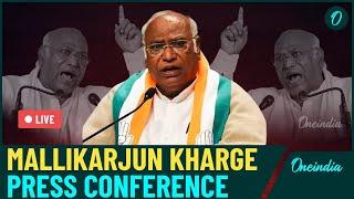 Mallikarjun Kharge LIVE Congress Press Conference on J&K Assembly Election 2024  Oneindia News